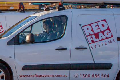 Red Flag Van