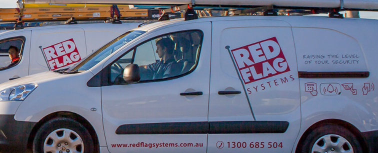 Red Flag Van