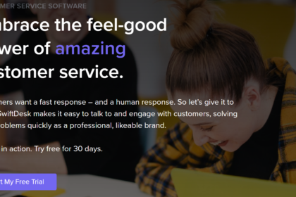 Conversion copywriting SwiftDesk headers